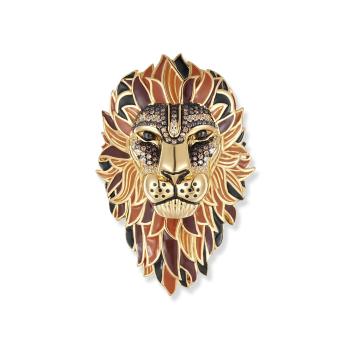 Richard Löwen Anhänger / Brosche